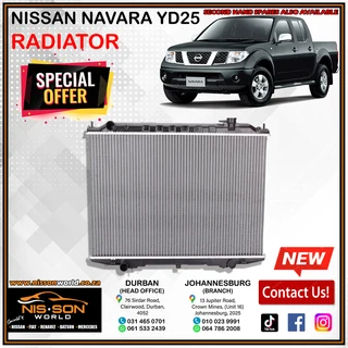 Nissan Navara Yd25 Radiator