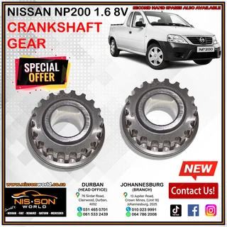 Nissan Np200 1.6 8v Crankshaft Gear