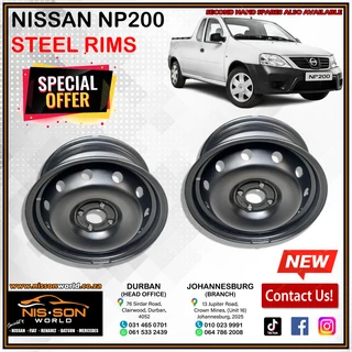 Nissan Np200 Steel Rims