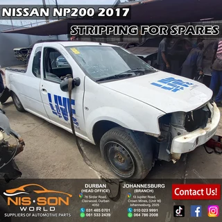Nissan Np200 2017 Stripping For Spares