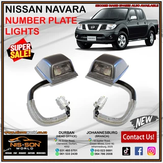 Nissan Navara Number Plate Lights