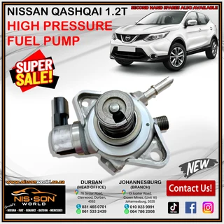 Nissan Qashqai 1.2t High Pressure Fuel Pump