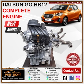 Datsun Go Hr12 Complete Engine