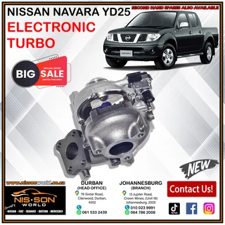 Nissan Navara Yd25 Electronic Turbo