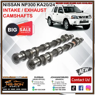 Nissan Np300 Ka20/ka24 Intake And Exhaust Camshaft