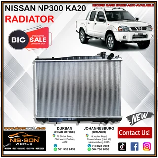 Nissan Np300 Ka20/ka24 Radiator