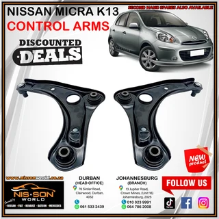 Nissan Micra K13 Lower Control Arms