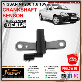 Nissan Np200 1.6 16v Crankshaft Sensor