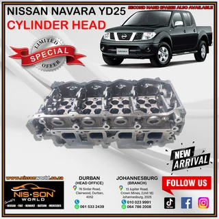Nissan Navara Yd25 Cylinder Head