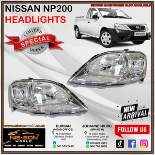 Nissan Np200 Headlights