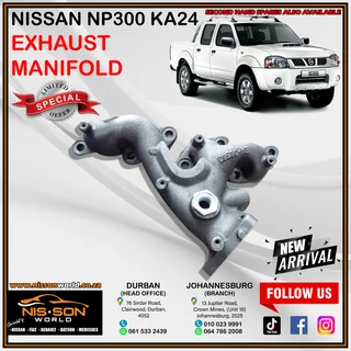 Nissan Np300 Ka24 Exhaust Manifold