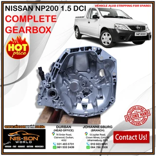 Nissan Np200 1.5 Dci Complete Gearbox