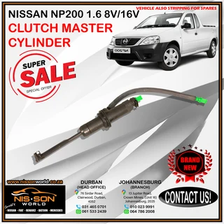 Nissan Np200 1.6 Clutch Master Cylinder