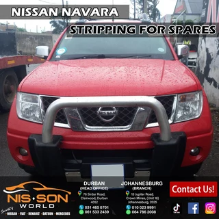 Nissan Navara Stripping For Spares