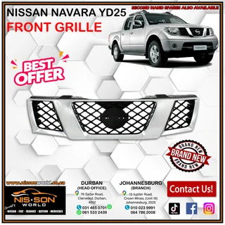 Nissan Navara Yd25 Front Grille
