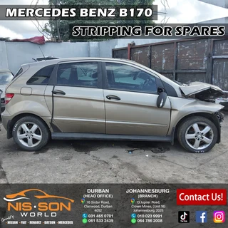 Mercedes Benz B170 Stripping For Spares