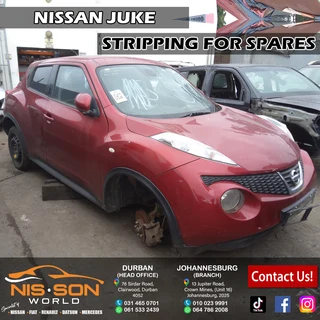 Nissan Juke Stripping For Spares