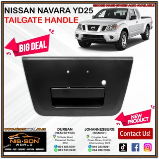Nissan Navara Yd25 Tailgate Handle