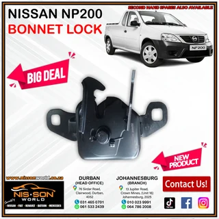 Nissan Np200 Bonnet Lock