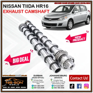Nissan Tiida Hr16 Exhaust Camshaft