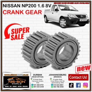 Nissan Np200 1.6 8v Crank Gear