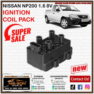 Nissan Np200 1.6 8v Ignition Coil Pack