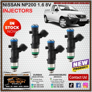 Nissan Np200 1.6 8v Injectors