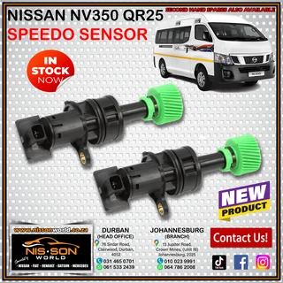 Nissan Nv350 Qr25 Speedo Sensor