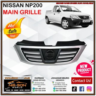 Nissan Np200 Main Grille