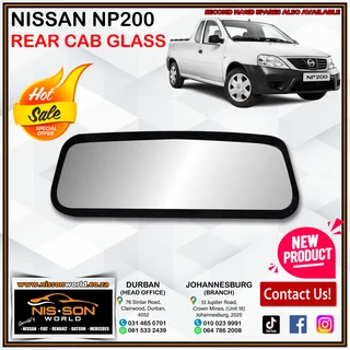 Nissan Np200 Rear Cab Glass
