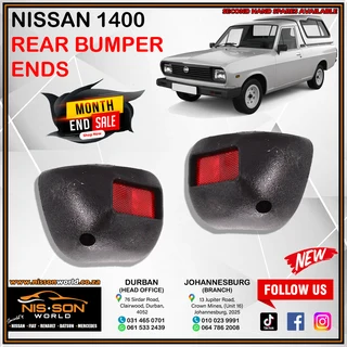 Nissan 1400 Rear Bumper Ends