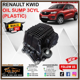 Renault Kwid Oil Sump 3 Cyl (plastic)
