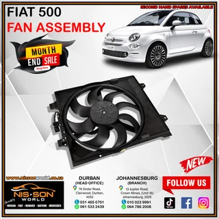 Fiat 500 Fan Assembly