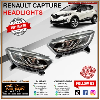 Renault Capture Headlights