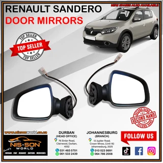 Renault Sandero Door Mirrors