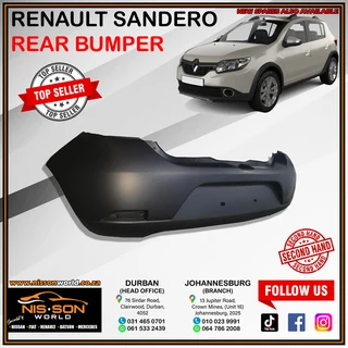 Renault Sandero Rear Bumper