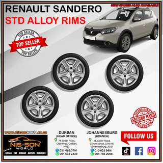 Renault Sandero Std Alloy Rims