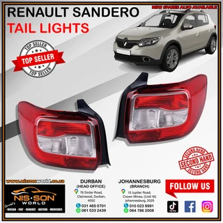 Renault Sandero Tail Lights