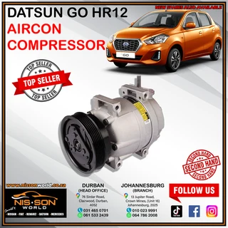 Datsun Go Hr12 Aircon Compressor