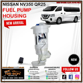 Nissan Nv350 Qr25 Fuel Pump Housing