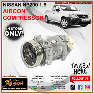 Nissan Np200 1.6 Aircon Compressor