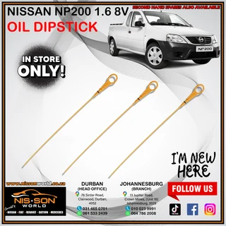 Nissan Np200 1.6 8v Oil Dipstick