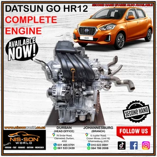 Datsun Go Hr12 Complete Engine