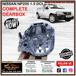 Nissan Np200 1.5 Dci Complete Gearbox