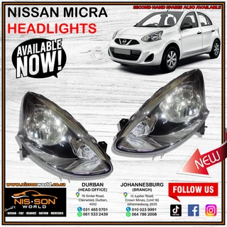 Nissan Micra Headlights