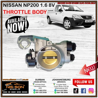 Nissan Np200 1.6 8v Throttle Body