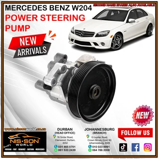 Mercedes Benz W204 Power Steering Pump