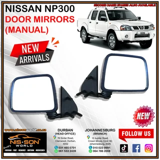 Nissan Np300 Door Mirrors (manual)