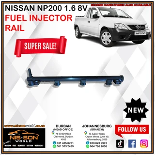 Nissan Np200 1.6 8v Fuel Injector Rail