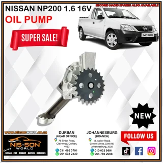 Nissan Np200 1.6 16v Oil Pump